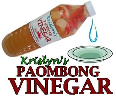 Krislyn's Paombong Vinegar - Label View